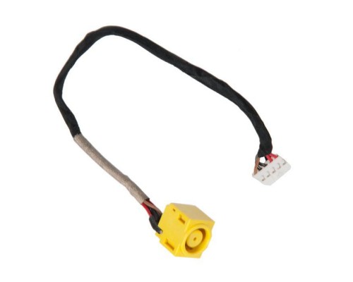 Роз'єм живлення ноутбука з кабелем для Lenovo PJ572 (7.9mm x 5.5mm + center pin), 5-p Универсальный (A49070)