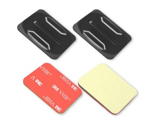 Аксесуар до екшн-камер AirOn набор плоских и вогнутых креплений (AC09)