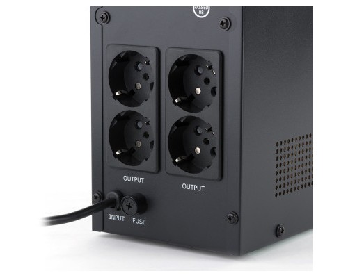 Пристрій безперебійного живлення Vinga LED 2000VA metall case (VPE-2000M)