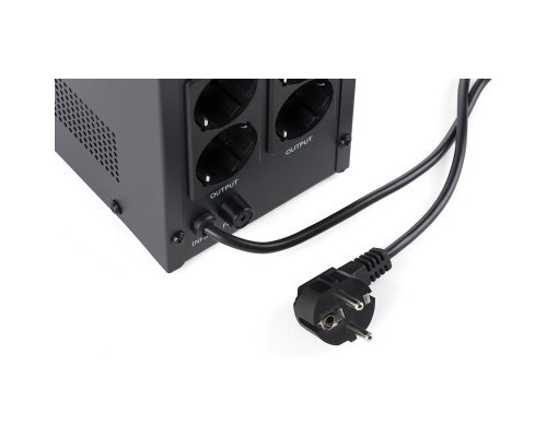 Пристрій безперебійного живлення Vinga LED 2000VA metall case (VPE-2000M)