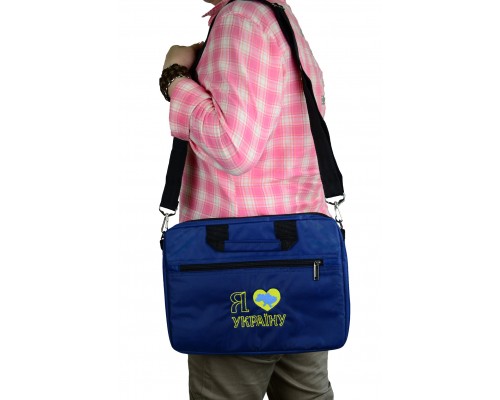Сумка для ноутбука Porto 13.3'' PN13DB LoveUkraine DarkBlue (PN13DB_LoveUkr)