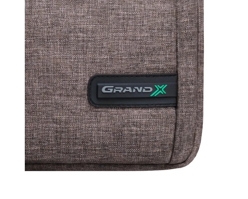 Сумка для ноутбука Grand-X 14'' SB-148 soft pocket Brown (SB-148B)