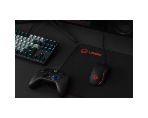 Килимок для мишки Lorgar Main 323 Black/Red (LRG-GMP323)