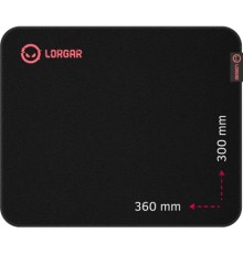 Килимок для мишки Lorgar Main 323 Black/Red (LRG-GMP323)