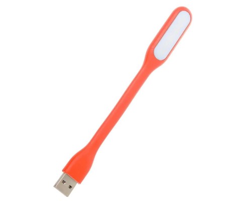 Лампа USB Optima LED, гнучка, помаранчевий (UL-001-OR)
