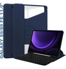 Чохол до планшета BeCover Keyboard 360° Rotatable Samsung Tab S9 (SM-X710/SM-X716)/S9 FE (SM-X510/SM-X516B) 11.0