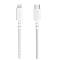 Дата кабель USB-C to Lightning 1.8m V3 Powerline Select+ White Anker (A8618H21)