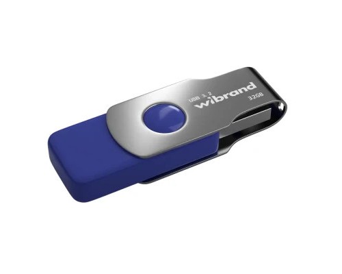 USB флеш накопичувач Wibrand 32GB Lizard Light Blue USB 3.2 Gen 1 (USB 3.0) (WI3.2/LI32P9LU)