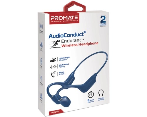 Навушники Promate Ripple Blue (ripple.blue)