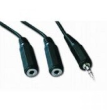 Кабель мультимедійний Jack 3.5 mm M to 2xJack 3.5 mm F 5.0m Cablexpert (CCA-415)