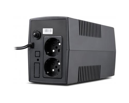 Пристрій безперебійного живлення Vinga LCD 600VA plastic case (VPC-600P)