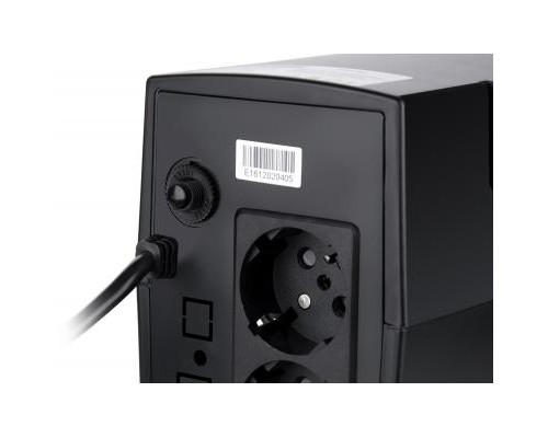 Пристрій безперебійного живлення Vinga LCD 600VA plastic case (VPC-600P)