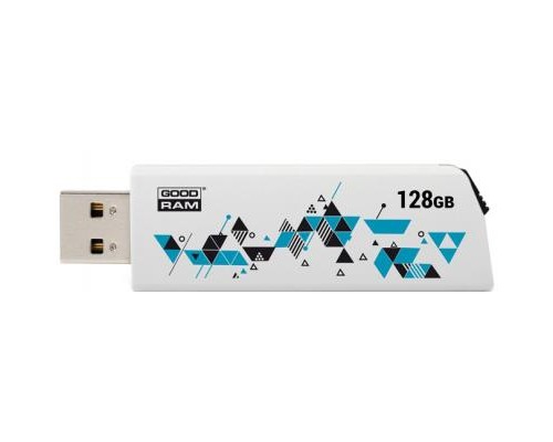 USB флеш накопичувач Goodram 128GB UCL2 Click White USB 2.0 (UCL2-1280W0R11)