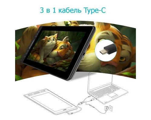 Графічний планшет Huion Kamvas Pro 13 (PRO13)