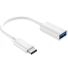 Дата кабель OTG USB 2.0 AF to Type-C white XoKo (XK-AC230-WH)