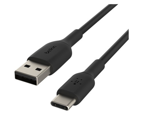 Дата кабель USB 2.0 AM to Type-C 1.0m PVC black Belkin (CAB001BT1MBK)