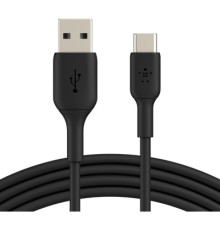 Дата кабель USB 2.0 AM to Type-C 1.0m PVC black Belkin (CAB001BT1MBK)
