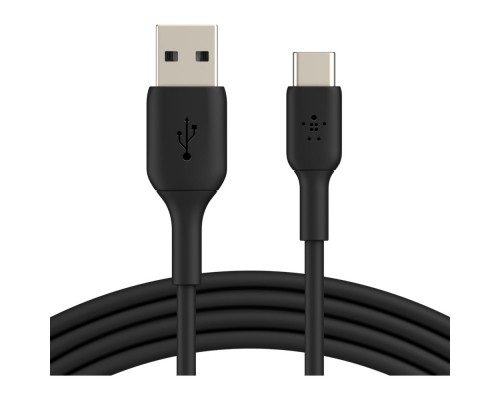 Дата кабель USB 2.0 AM to Type-C 1.0m PVC black Belkin (CAB001BT1MBK)
