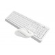 Комплект A4Tech FG1012 Wireless White