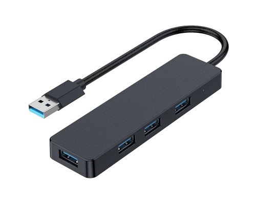Концентратор Gembird USB 3.0 4 ports black (UHB-U3P4-04)