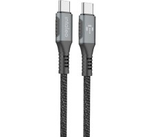 Дата кабель USB-C to USB-C 2.0m CBGPD100WTT2 100W Intaleo (1283126559570)