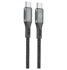 Дата кабель USB-C to USB-C 2.0m CBGPD100WTT2 100W Intaleo (1283126559570)