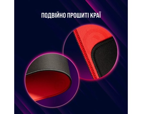 Килимок для мишки Lorgar Main 325 Black/Red (LRG-GMP325)