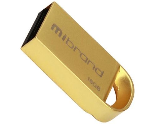 USB флеш накопичувач Mibrand 16GB lynx Gold USB 2.0 (MI2.0/LY16M2G)