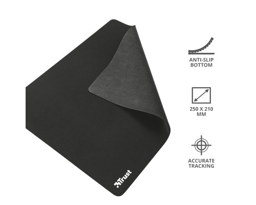 Килимок для мишки Trust Mouse Pad M Black (24193)