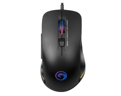 Мишка Marvo M508 Multi-LED USB Black (M508)