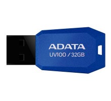 USB флеш накопичувач ADATA 32GB DashDrive UV100 Blue USB 2.0 (AUV100-32G-RBL)