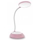 Настільна лампа TITANUM LED DC3  7W 3000-6500K USB рожева (TLTF-022P)