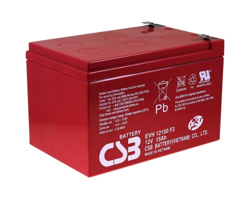 Батарея до ДБЖ CSB EVH12150, 12V 15Ah (EVH12150)