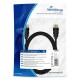 Кабель мультимедійний HDMI to HDMI 3.0m MRCS198 Mediarange (MRCS210)