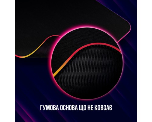 Килимок для мишки Lorgar Steller 913 RGB USB Black (LRG-GMP913)