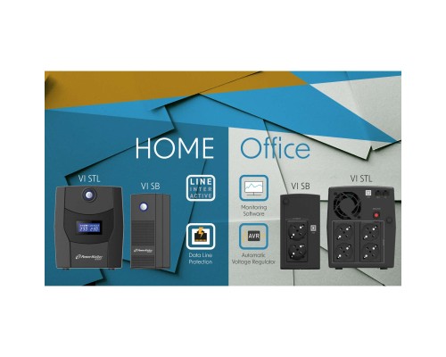 Пристрій безперебійного живлення PowerWalker Basic VI 800 STL (10121073)