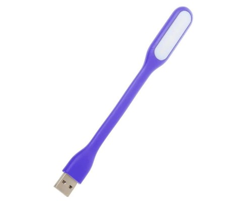 Лампа USB Optima LED, гнучка, фіолетовий (UL-001-VI)