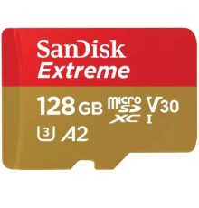 Карта пам'яті SanDisk 128GB microSD class 10 UHS-I U3 Extreme (SDSQXAA-128G-GN6MA)