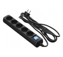 Мережевий фільтр живлення 2E 5xSchuko, 3м black (2E-U05ESM3BK)
