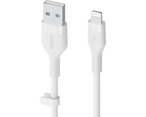 Дата кабель USB 2.0 AM to Lightning 2.0m White Belkin (CAA008BT2MWH)