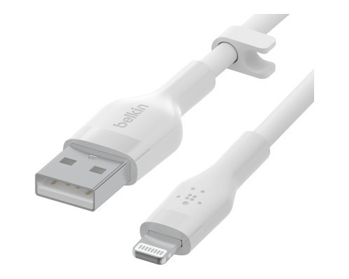 Дата кабель USB 2.0 AM to Lightning 2.0m White Belkin (CAA008BT2MWH)