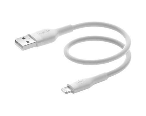 Дата кабель USB 2.0 AM to Lightning 2.0m White Belkin (CAA008BT2MWH)