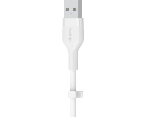 Дата кабель USB 2.0 AM to Lightning 2.0m White Belkin (CAA008BT2MWH)