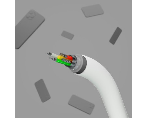 Дата кабель USB 2.0 AM to Lightning 2.0m White Belkin (CAA008BT2MWH)
