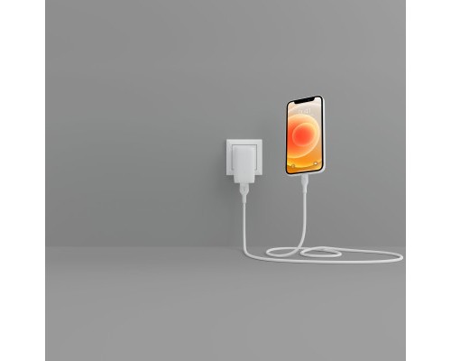 Дата кабель USB 2.0 AM to Lightning 2.0m White Belkin (CAA008BT2MWH)