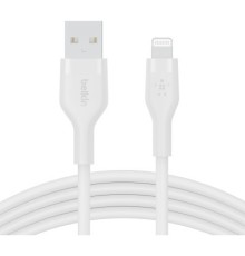 Дата кабель USB 2.0 AM to Lightning 2.0m White Belkin (CAA008BT2MWH)