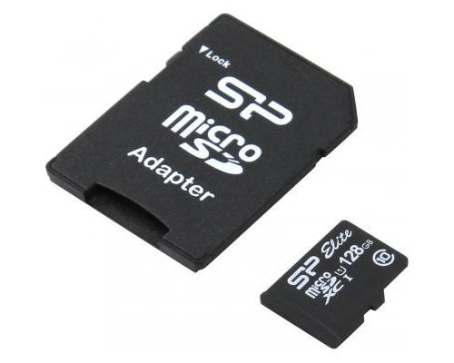 Карта пам'яті Silicon Power 128Gb microSDXC class 10 (SP128GBSTXBU1V10SP)