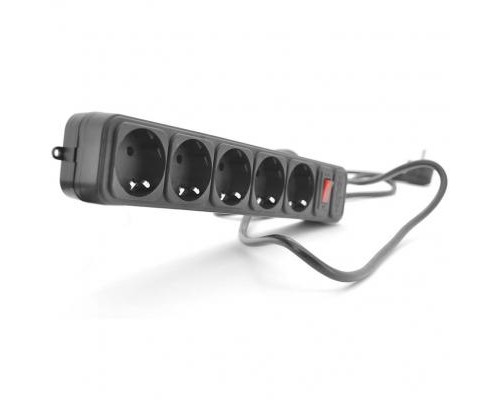 Мережевий фільтр живлення Merlion 5 розеток, 1,8 м (B518P)