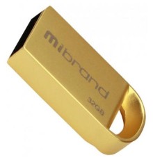 USB флеш накопичувач Mibrand 32GB lynx Gold USB 2.0 (MI2.0/LY32M2G)