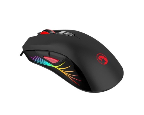 Мишка Marvo M519 RGB-LED USB Black (M519)